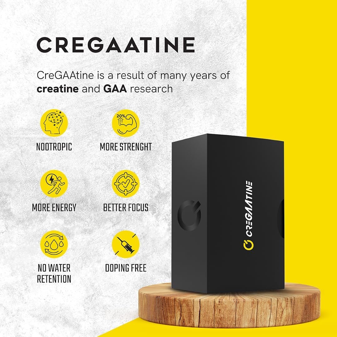 CreGAAtine 60 pack. Creatine benefits