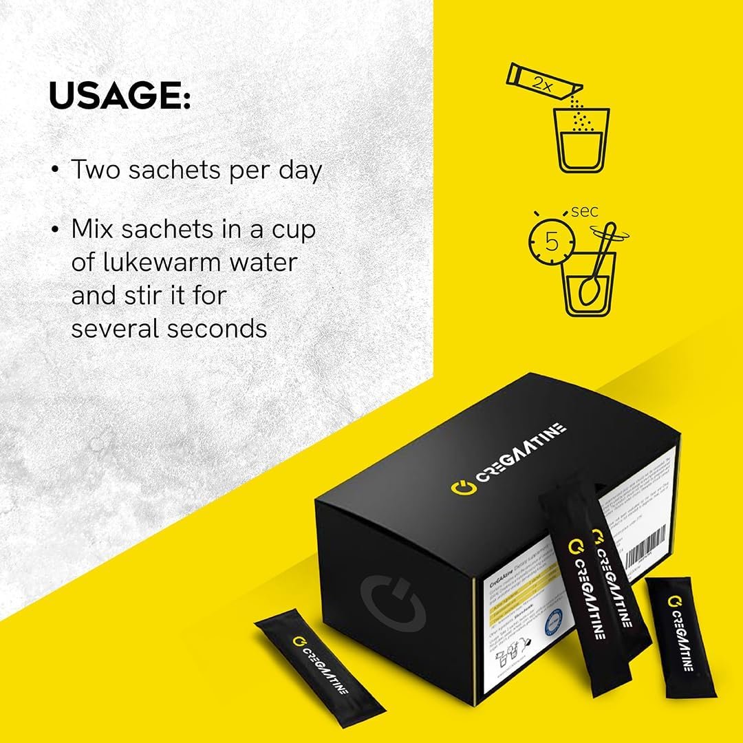 CreGAAtine 60 pack. Creatine use