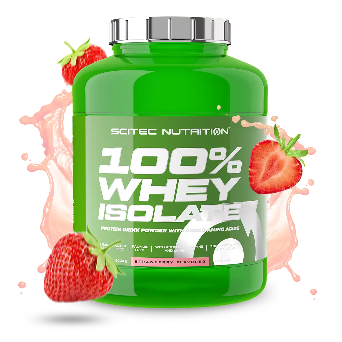 Scitec 100% Whey Isolate 2000 g lēti