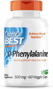 Doctor's Best D-Phenylalanine - 60 vcaps price