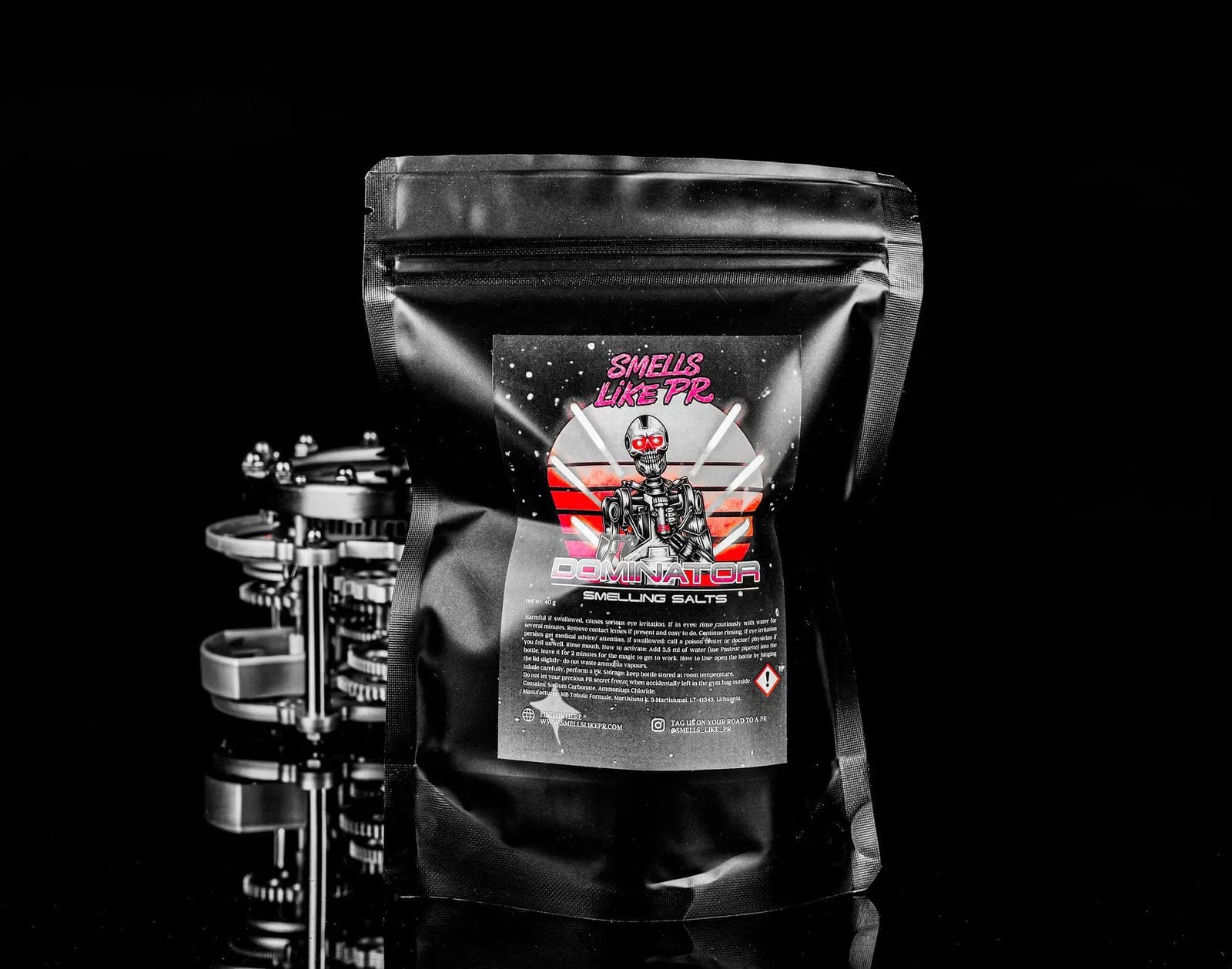 Dominator - Smells Like PR Smelling Salts promotion