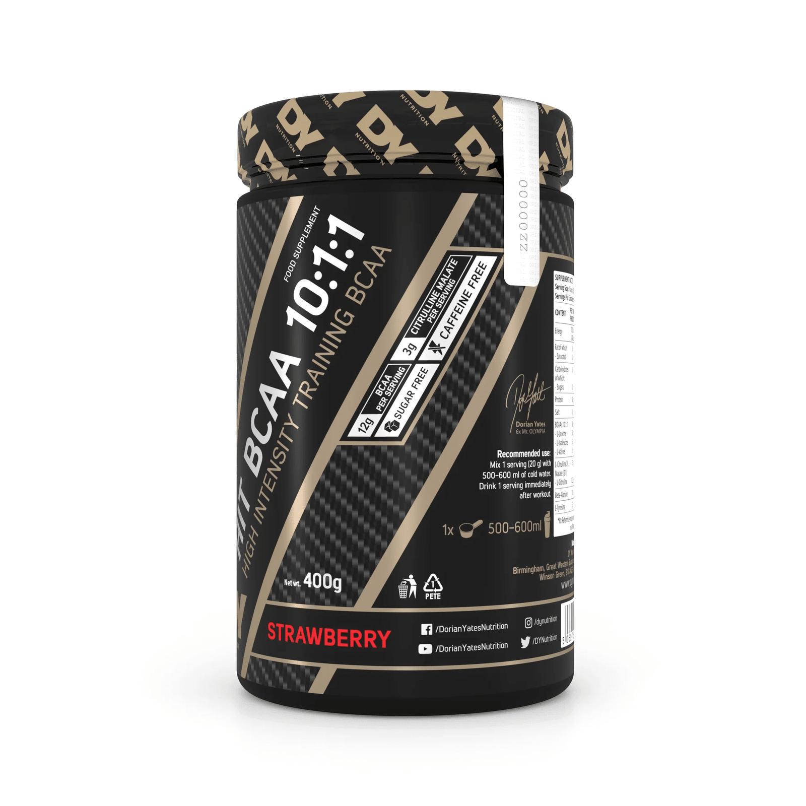 DY Nutrition HIT BCAA 400g price 5