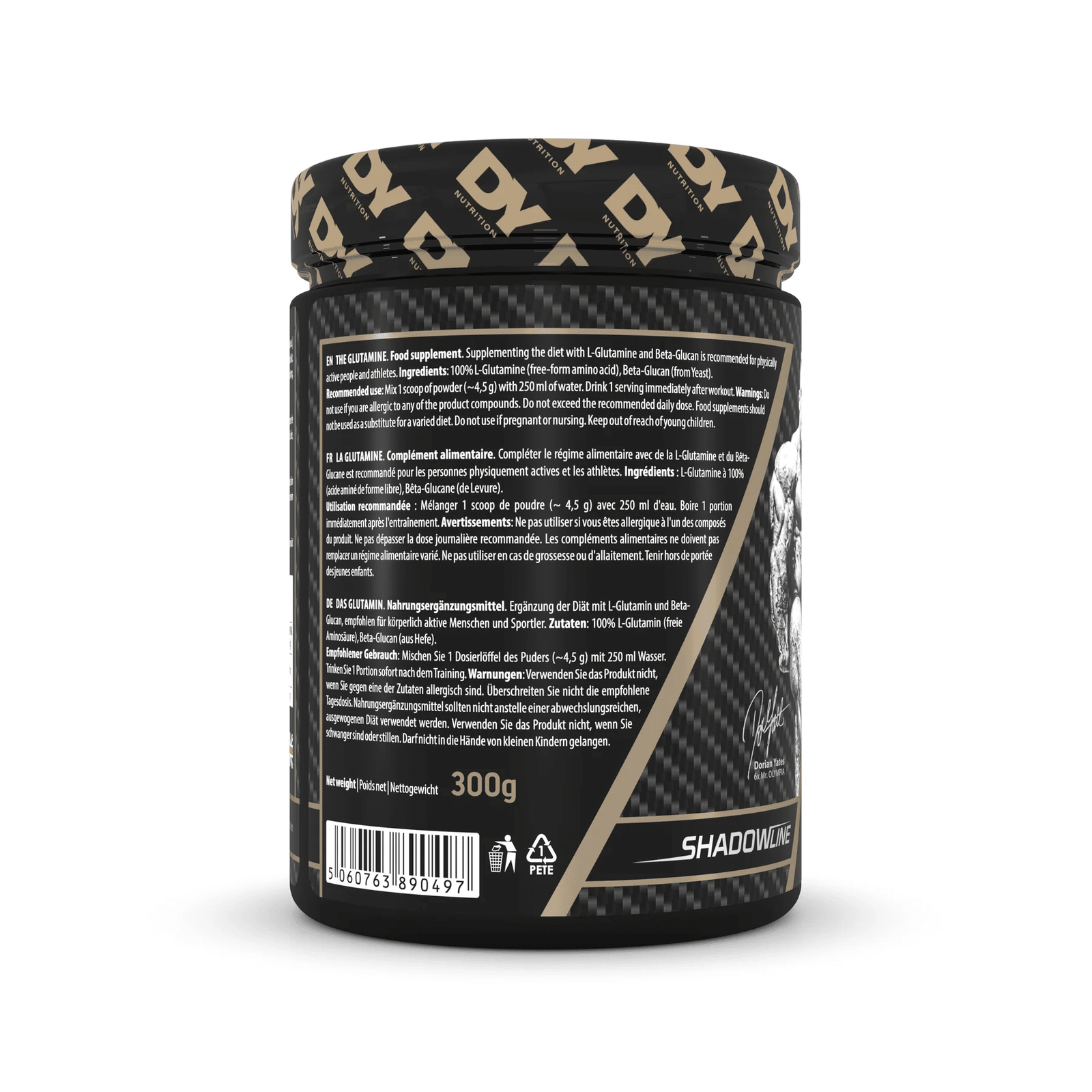 DY Nutrition The Glutamine Recovery 300g price consumption