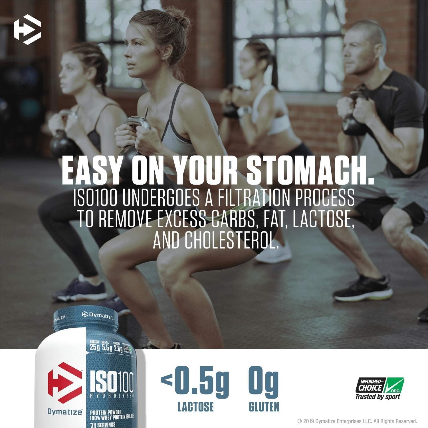 Dymatize ISO 100 Hydrolyzed 932g banner