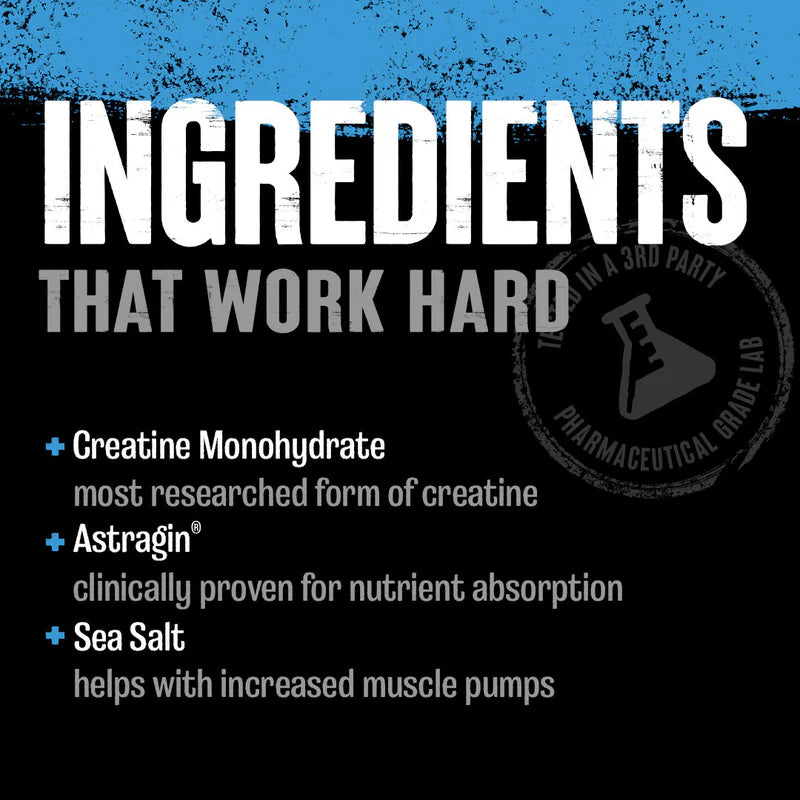 Ingredients for Animal, Creatine Performance Chew Tabs, Lemon Ice, 120 Chewable Tablets