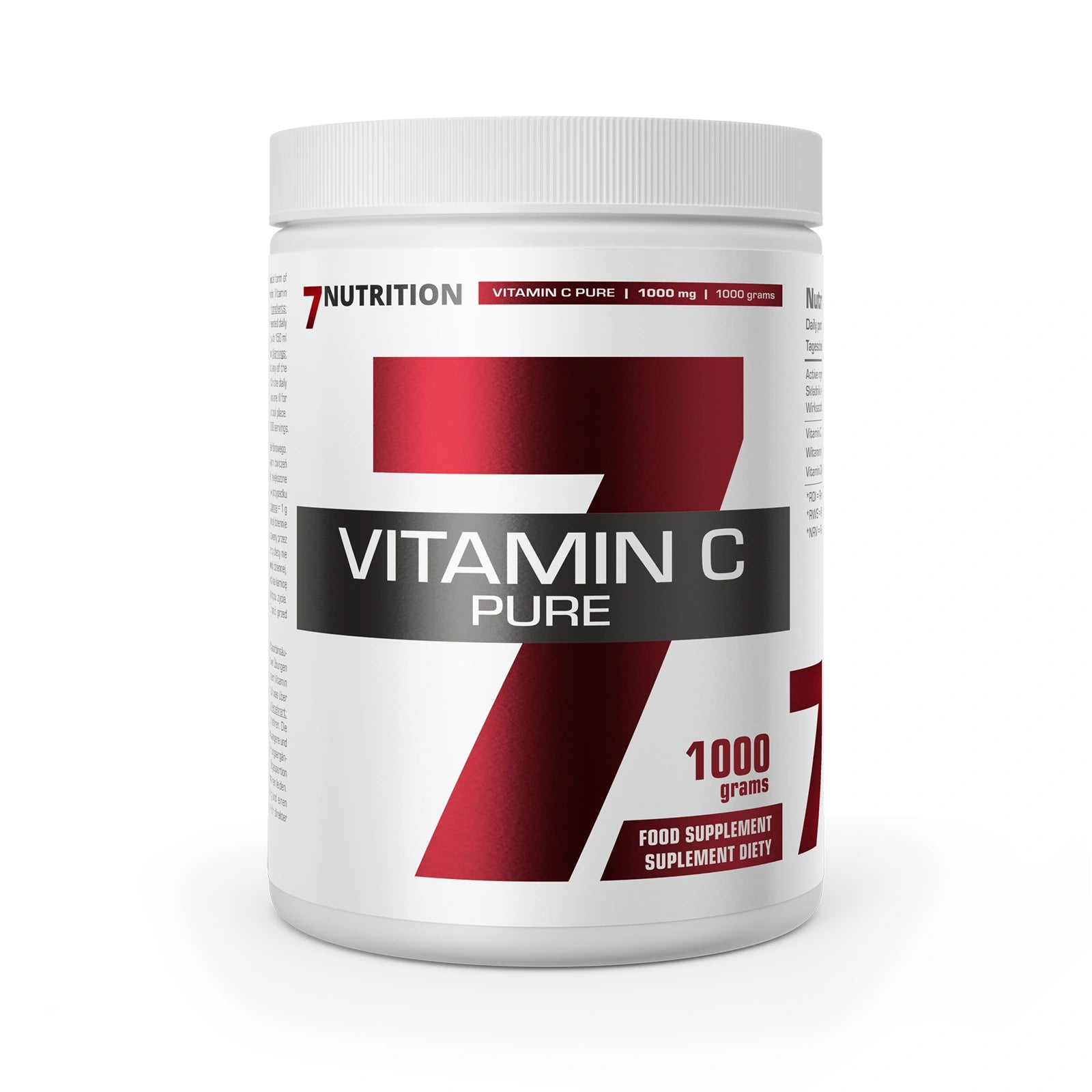 7Nutrition Vitamin C PURE 1000g