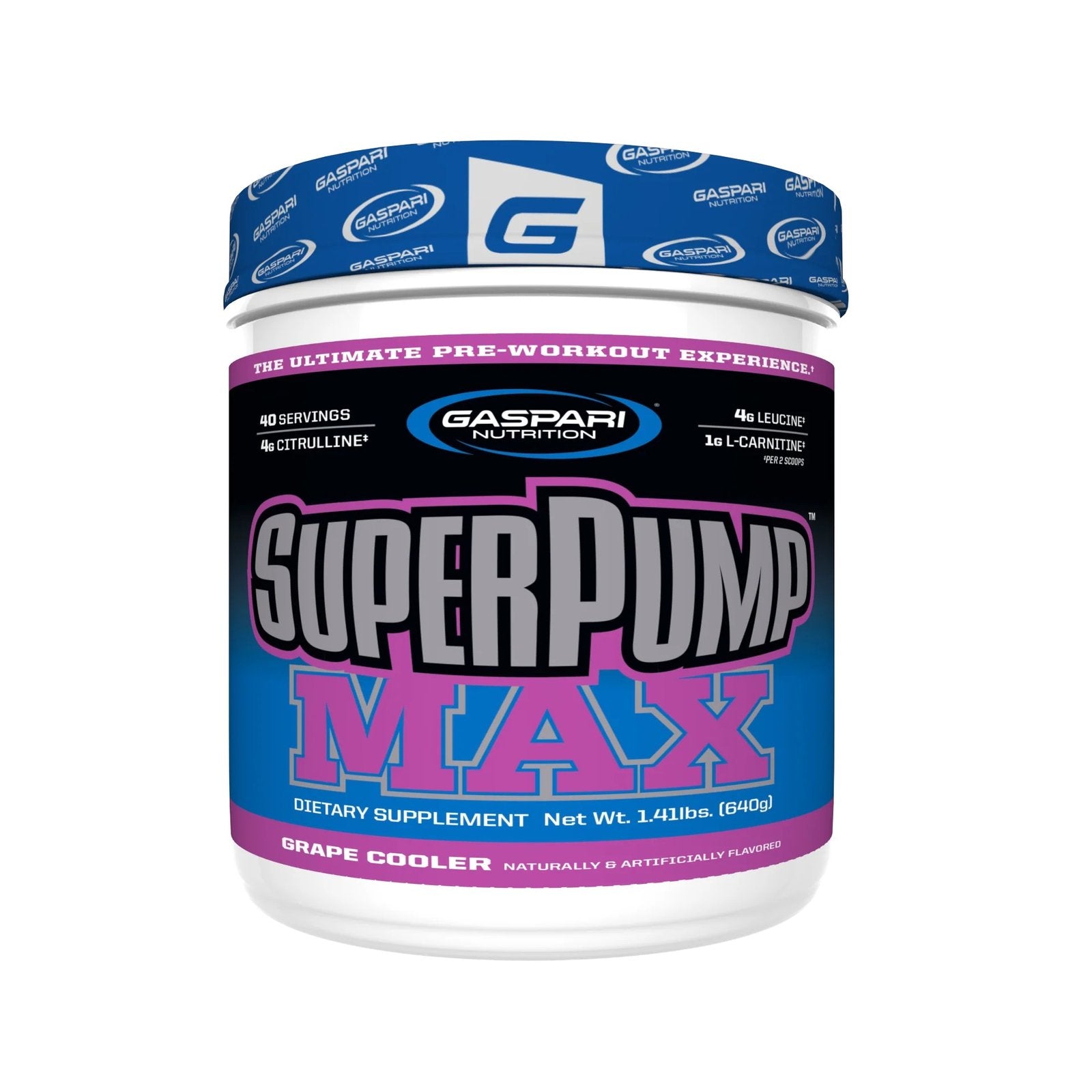 Gaspari Nutrition SuperPump Max - 640 g. action