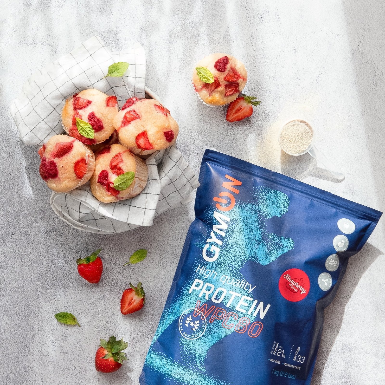 GymON-strawberry-flavored-protein-cocktail-1kg-price-recipes