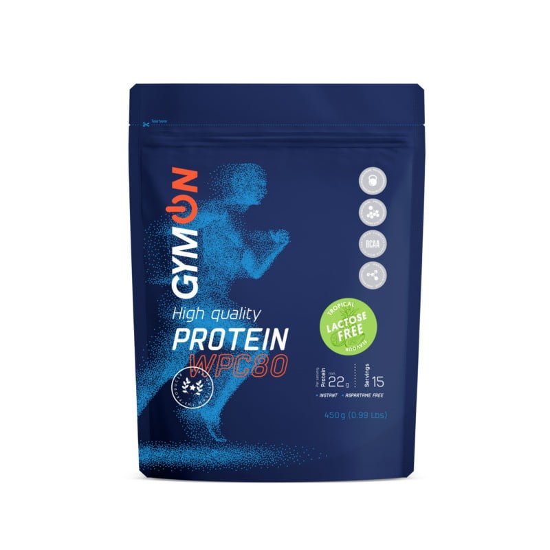GymON sūkalu proteīni bez laktozes 450g lēti