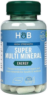Holland & Barrett High Strength Super Multi Mineral cena - 90 tabletes