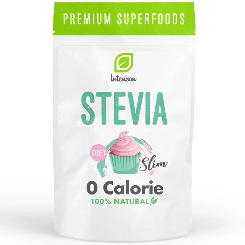 Intenson Stevia Ar eritritolu 250 g cena