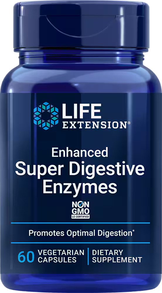 Life Extension Enhanced Super Digestive Enzymes 60 капсул цена