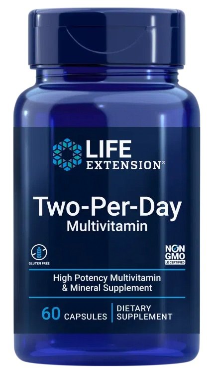 Life Extension Two-Per-Day Multivitamin 60 tablets price to buy