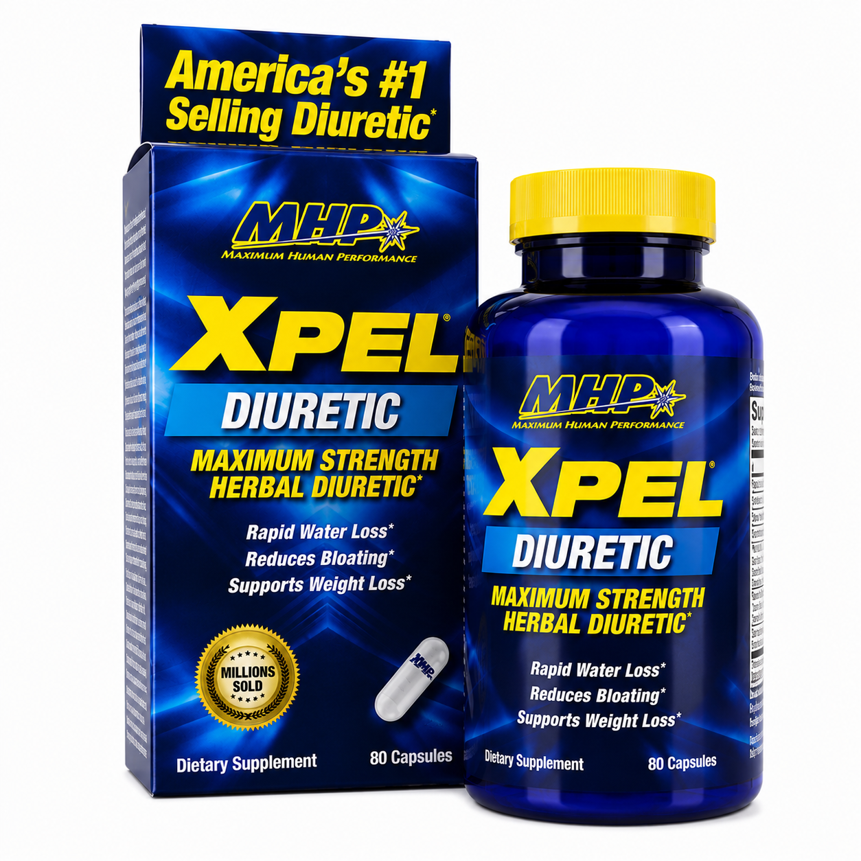 MHP XPel 80 vāciņi - Herbal Duretic