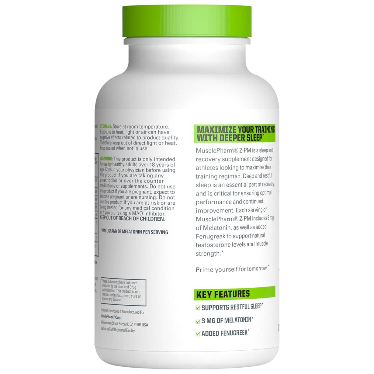 muscle pharm zpm end