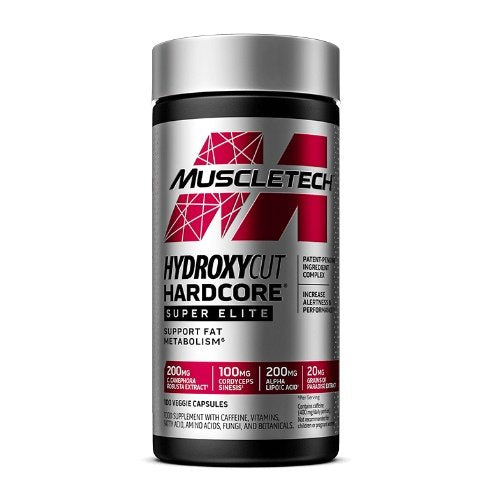 MuscleTech Hydroxycut Hardcore Super Elite 100 caps cenu akcija lēta