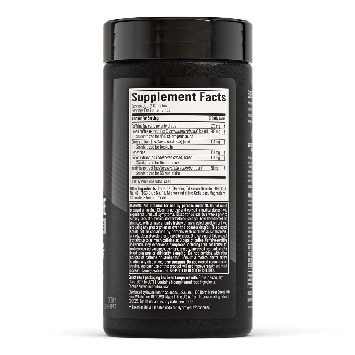 MuscleTech Hydroxycut Hardcore Super Elite 100 vāciņi