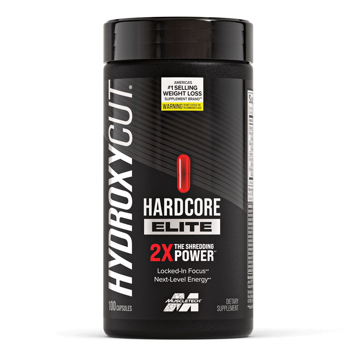 MuscleTech Hydroxycut Hardcore Super Elite 100 vāciņi