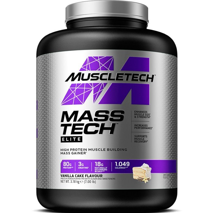 MuscleTech Mass Tech Elite 3.2kg Vanilla cake