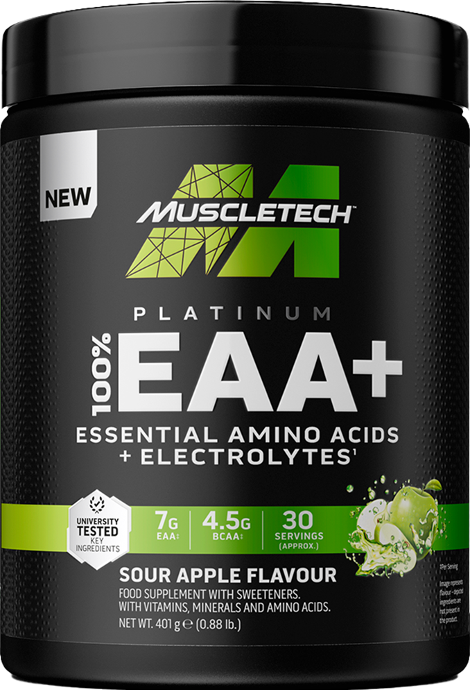 Цена MuscleTech Platinum 100% EAA+ 399-401 грамм зеленого яблока