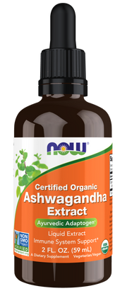 NOW Certified Organic Ashwagandha Extract 59ml price