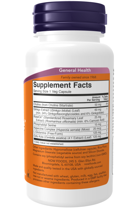 Using NOW foods Brain elevate