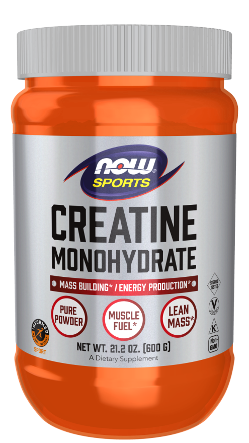 NOW Foods Creatine Monohydrate, Pure Powder - 600 gramu cena