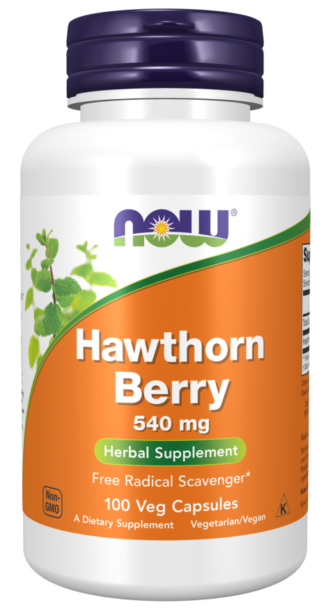 NOW Foods Hawthorn Berry, 540mg - 100 vcaps price