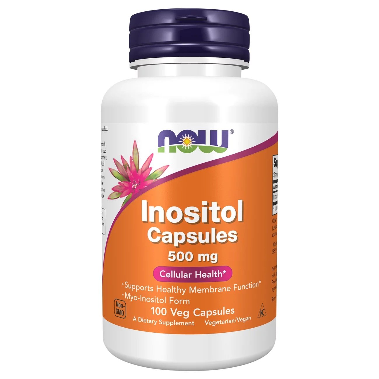 NOW Foods Inositol 500 mg - 100 capsules