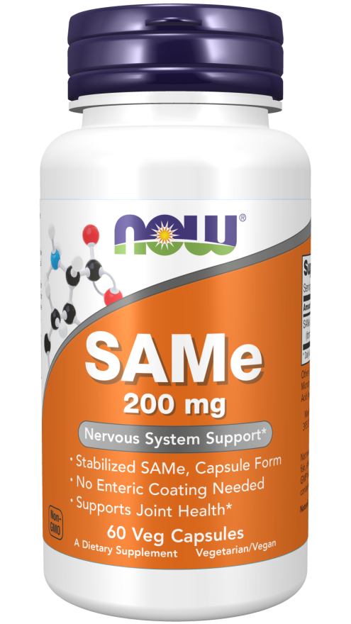 NOW Foods SAMe 200mg Veg kapsulas Cena