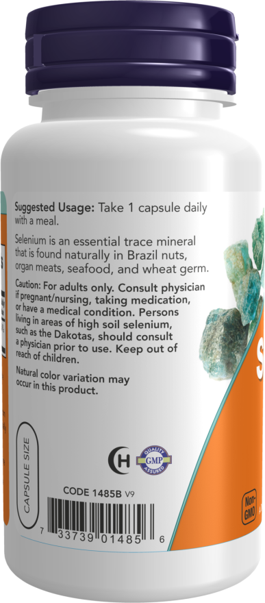 Now Foods Selenium 200 mcg 90 Veg Capsules cheap