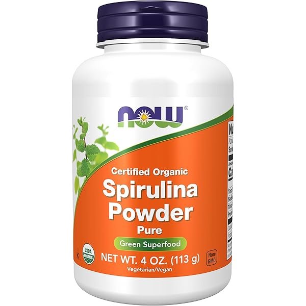 NOW Organic Spirulina Powder 113g (4 OZ) price