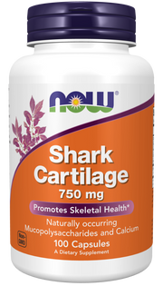 Цена от NOW Shark Cartilage 750мг 100 капсул
