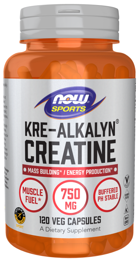 NOW Sports Kre-Alkalyn Creatine 750mg 120 veg caps price