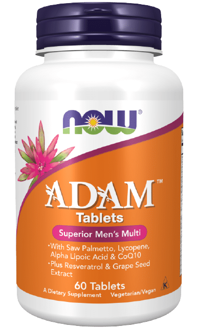NOW Foods ADAM™ Men's Multiple Vitamin - 60 Tablets