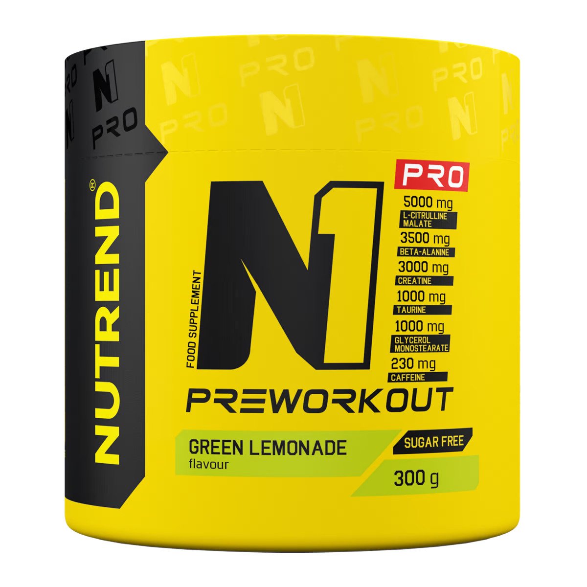 Nutrend N1 Pro Pre-Workout - 300 grams kaina