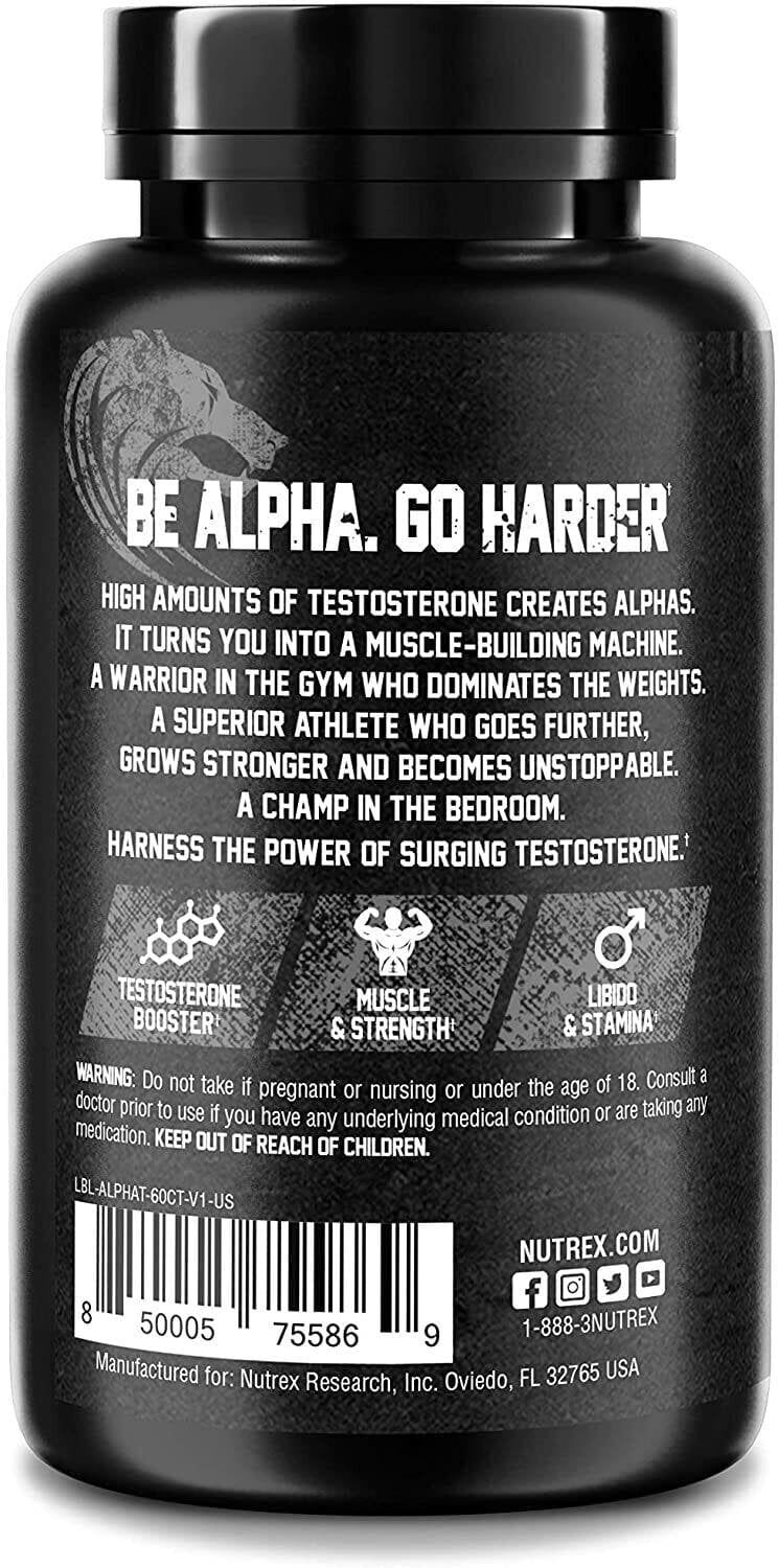 Nutrex Alpha-T - 60 caps price description