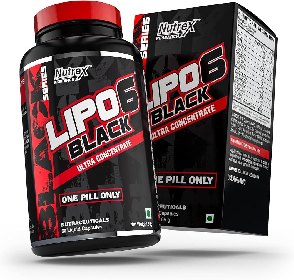 Nutrex Lipo 6 Black Ultra Concentrate 60 caps kaina