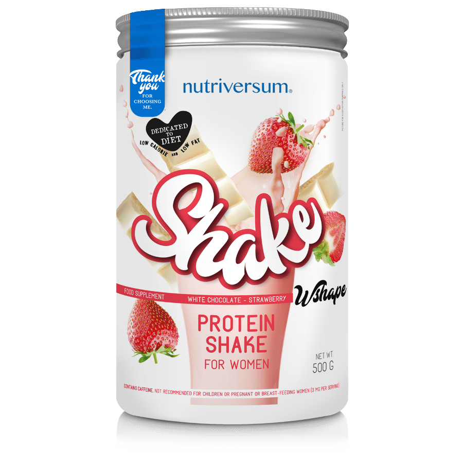 Nutriversum WSHAPE Shake 500g strawberry