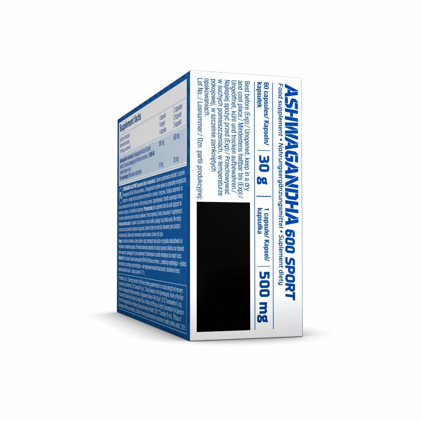 Olimp Ashwagandha 600 Sport KSM-66 60 kaps cenu akcijas dēls