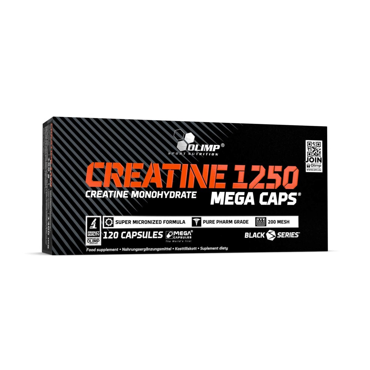 Olimp Nutrition Creatine 1250 Mega Caps - 120 caps price