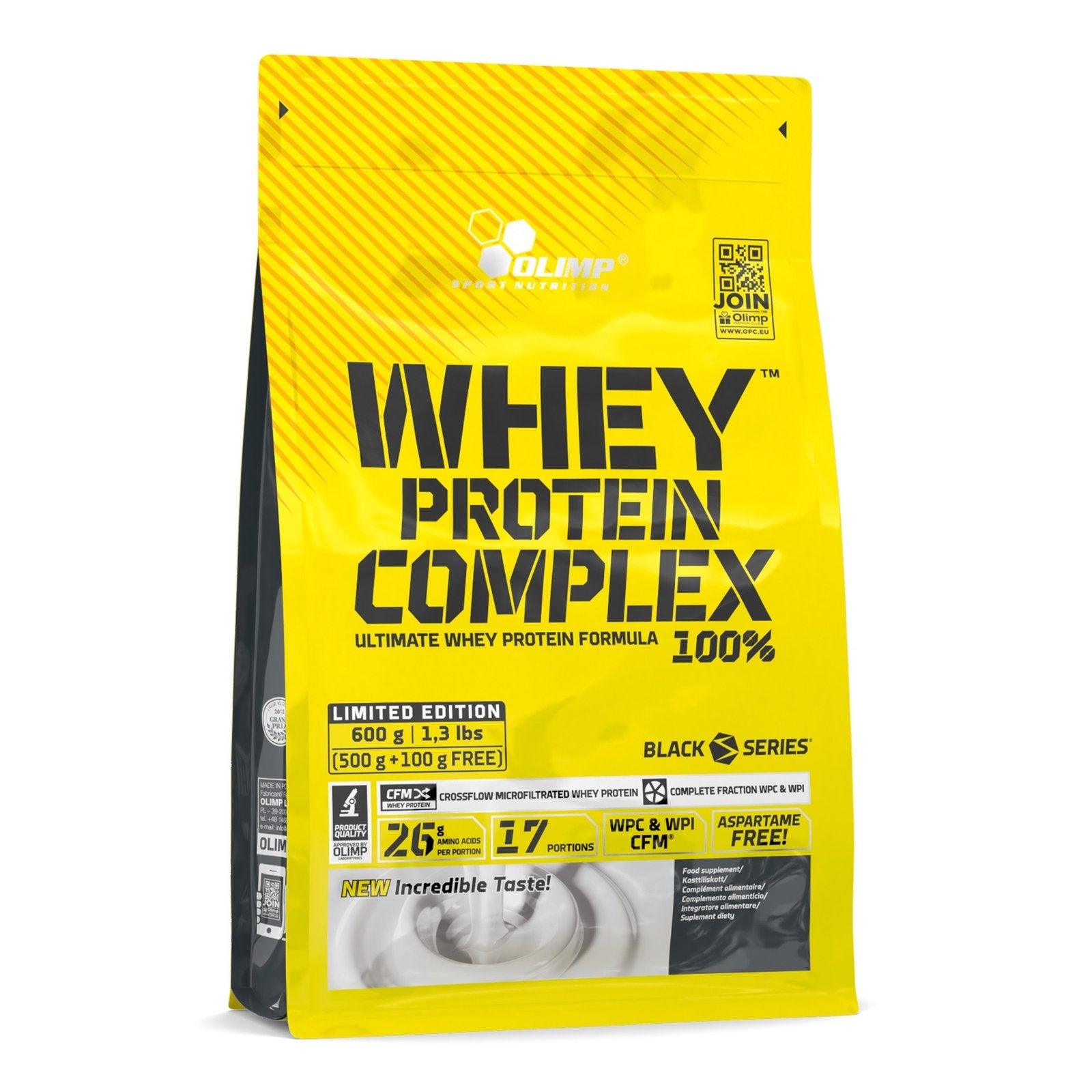 Olimp Whey Protein Complex 600g kaina