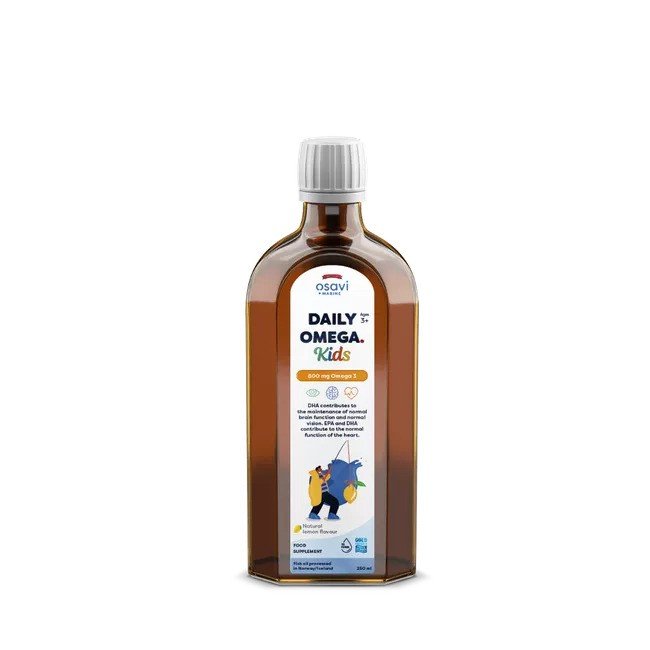 Osavi Daily Omega Kids 800 mg Omega 3 natural lemon flavor 250 ml price