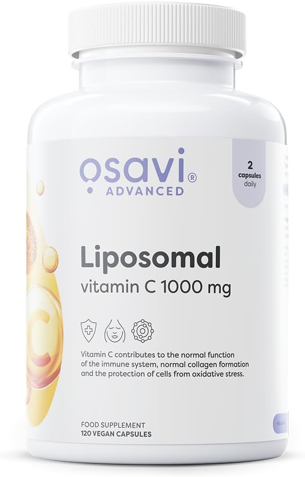 Osavi Liposomal Vitamin C – 1000 mg, 120 Vegan Capsules