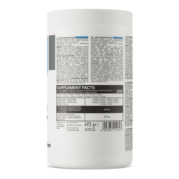 OstroVit Creatine Monohydrate 4400 mg 400 capsules promotion