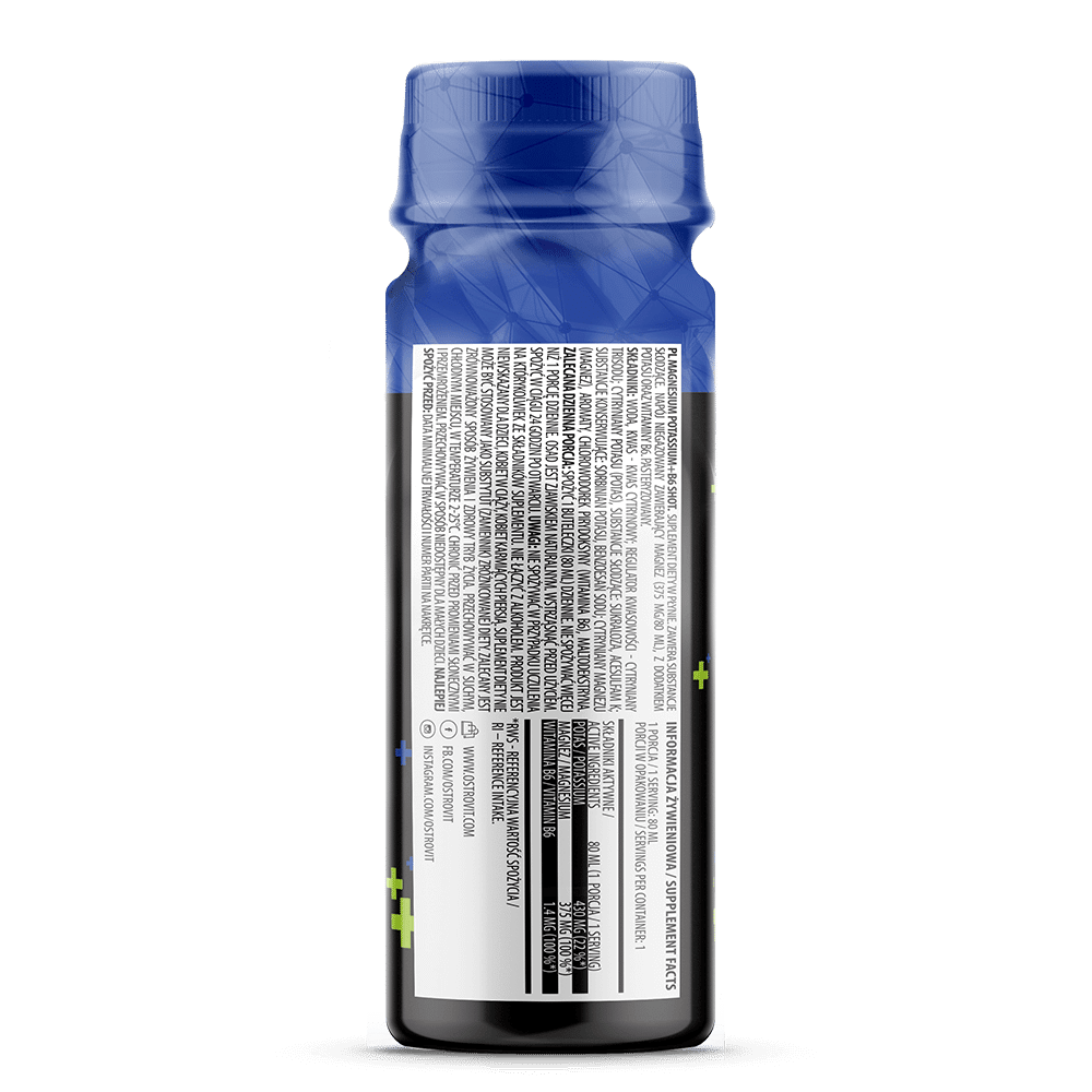 OstroVit-Magnesium-Potassium-B6-Shot-80-ml-composition