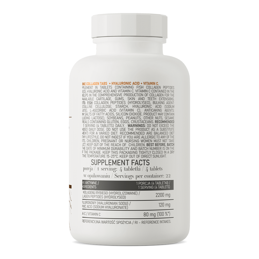 OstroVit Marine Collagen + Hyaluronic Acid and Vitamin C 90 tabs promotion