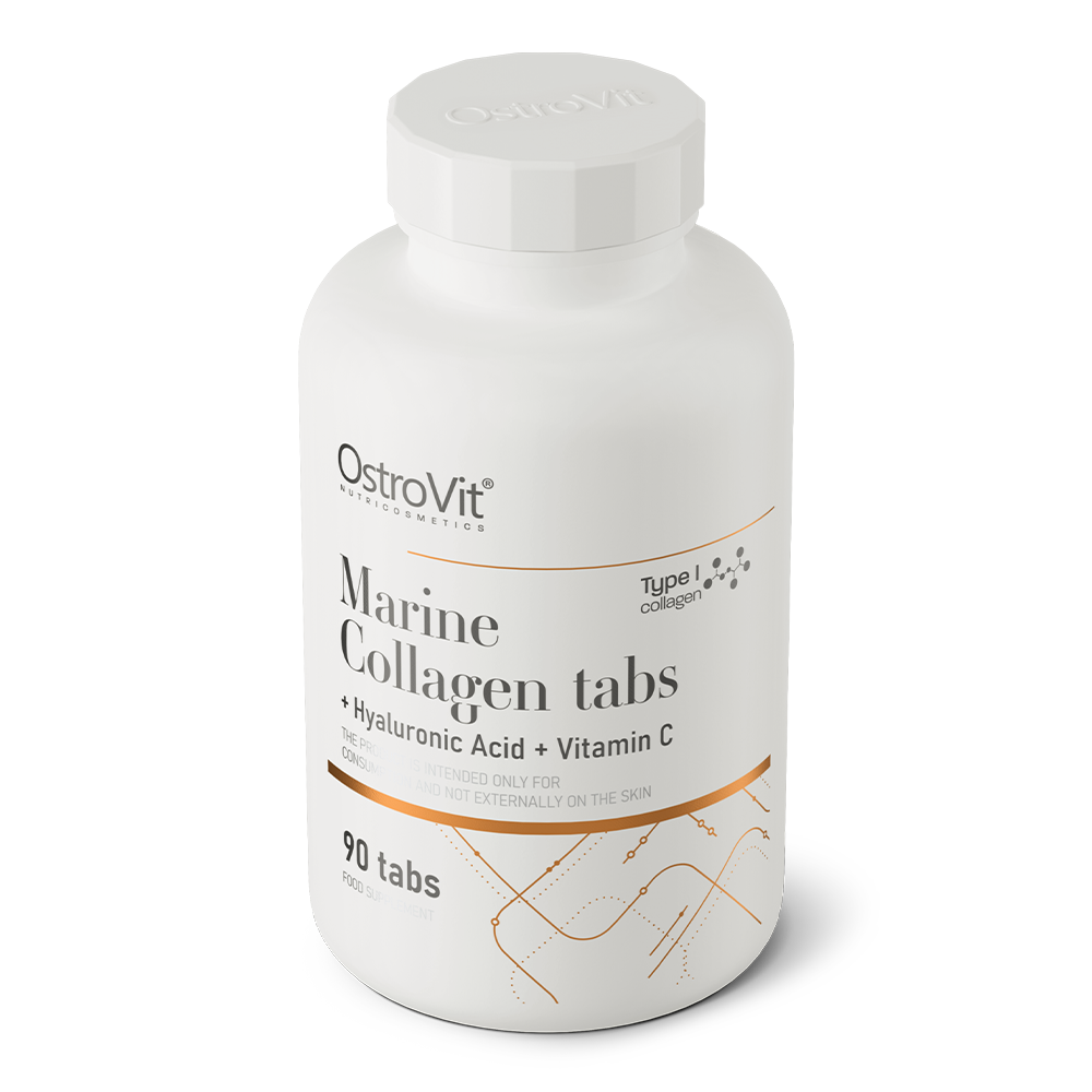 OstroVit Marine Collagen + Hyaluronic Acid and Vitamin C 90 tabs cheap