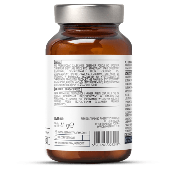 OstroVit Pharma Liver Aid 90 caps end
