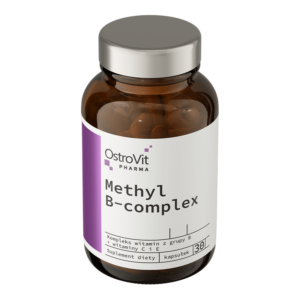 Pērciet OstroVit Pharma Methyl B-Complex 30 kaps
